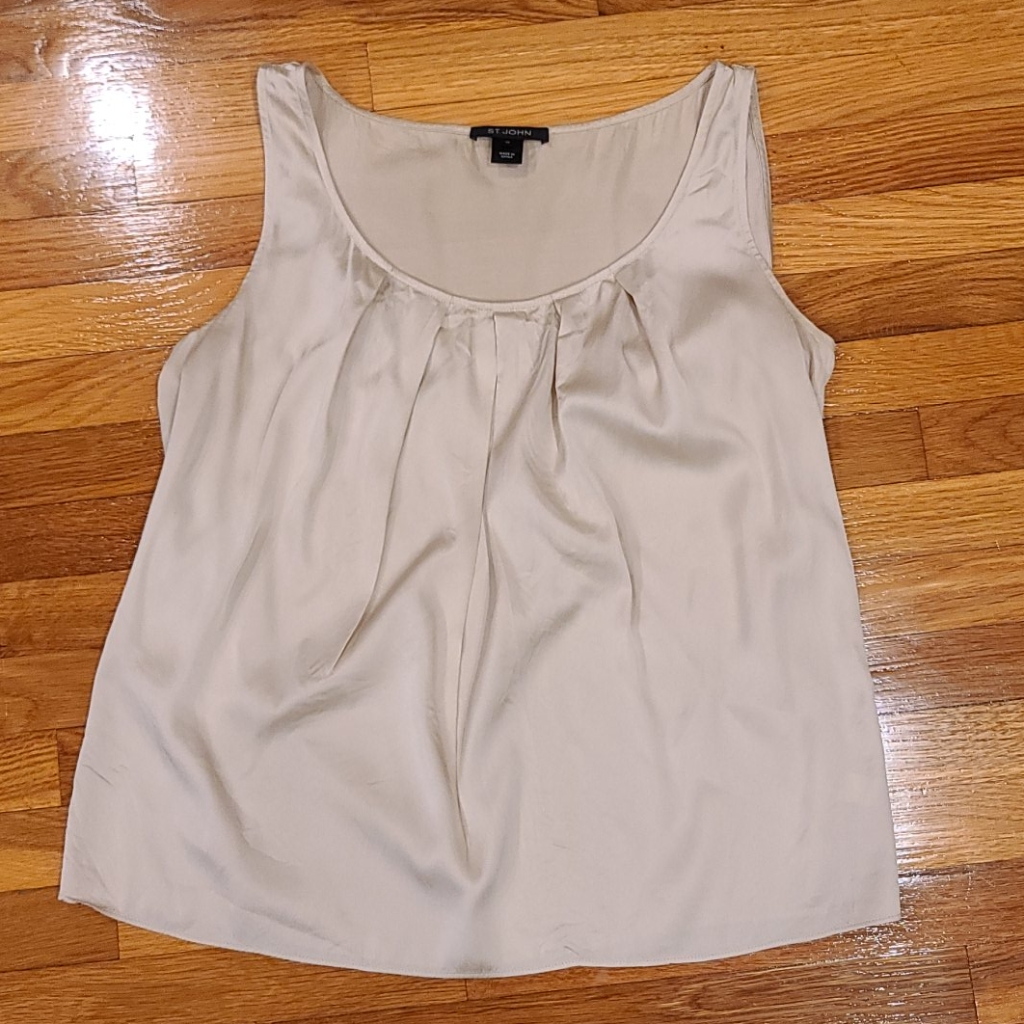 St. John Silk Shell